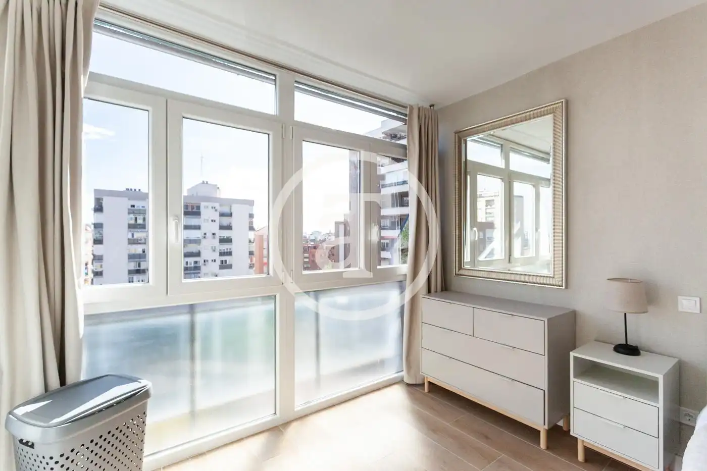 Bedroom of Flat for rent in Madrid  with Heating, Furnished and Oven