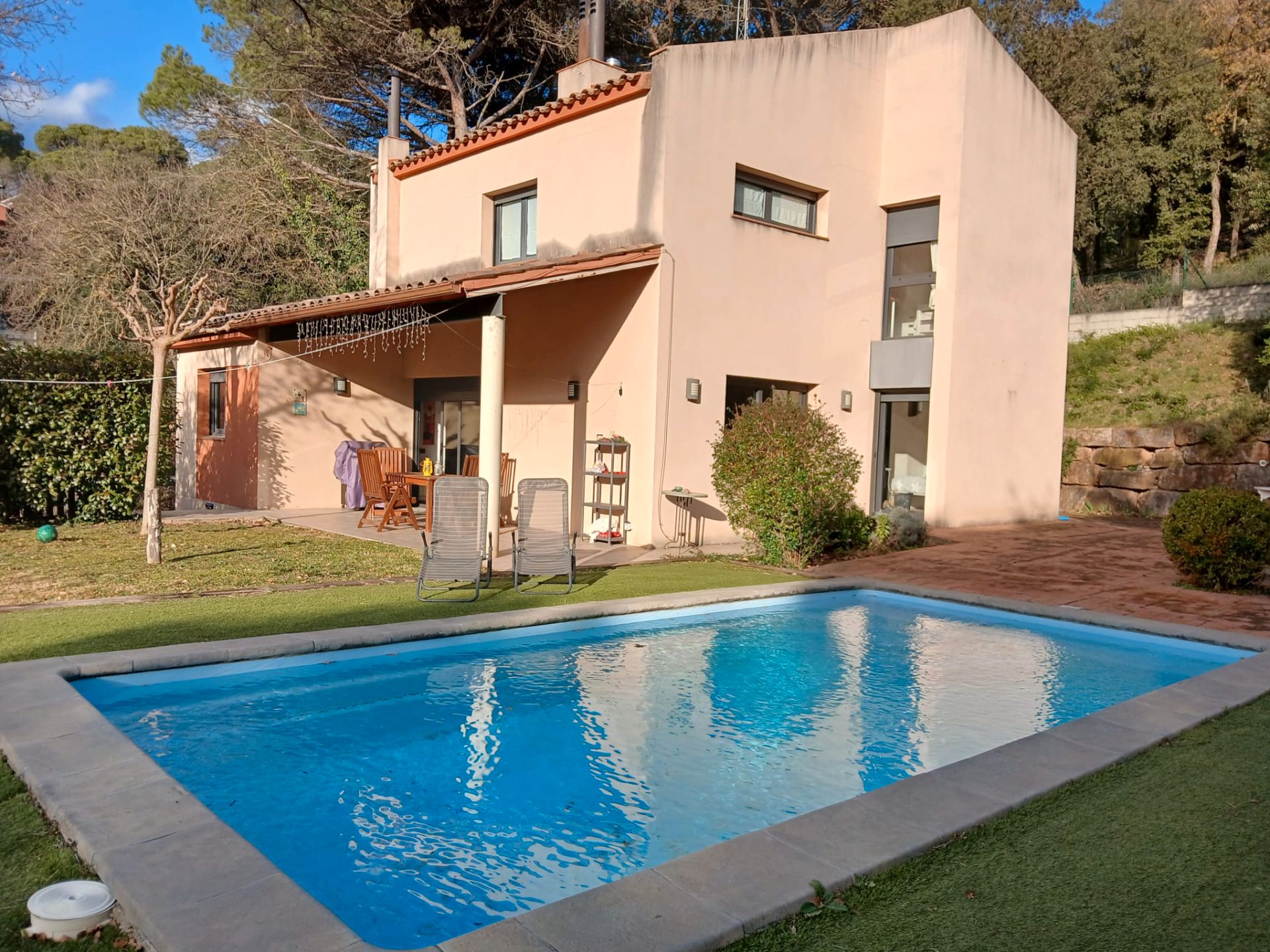 Piscina de Casa o chalet en venta en Sant Pere de Vilamajor con Calefacción y Piscina