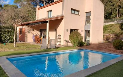 Piscina de Casa o xalet en venda en Sant Pere de Vilamajor amb Piscina