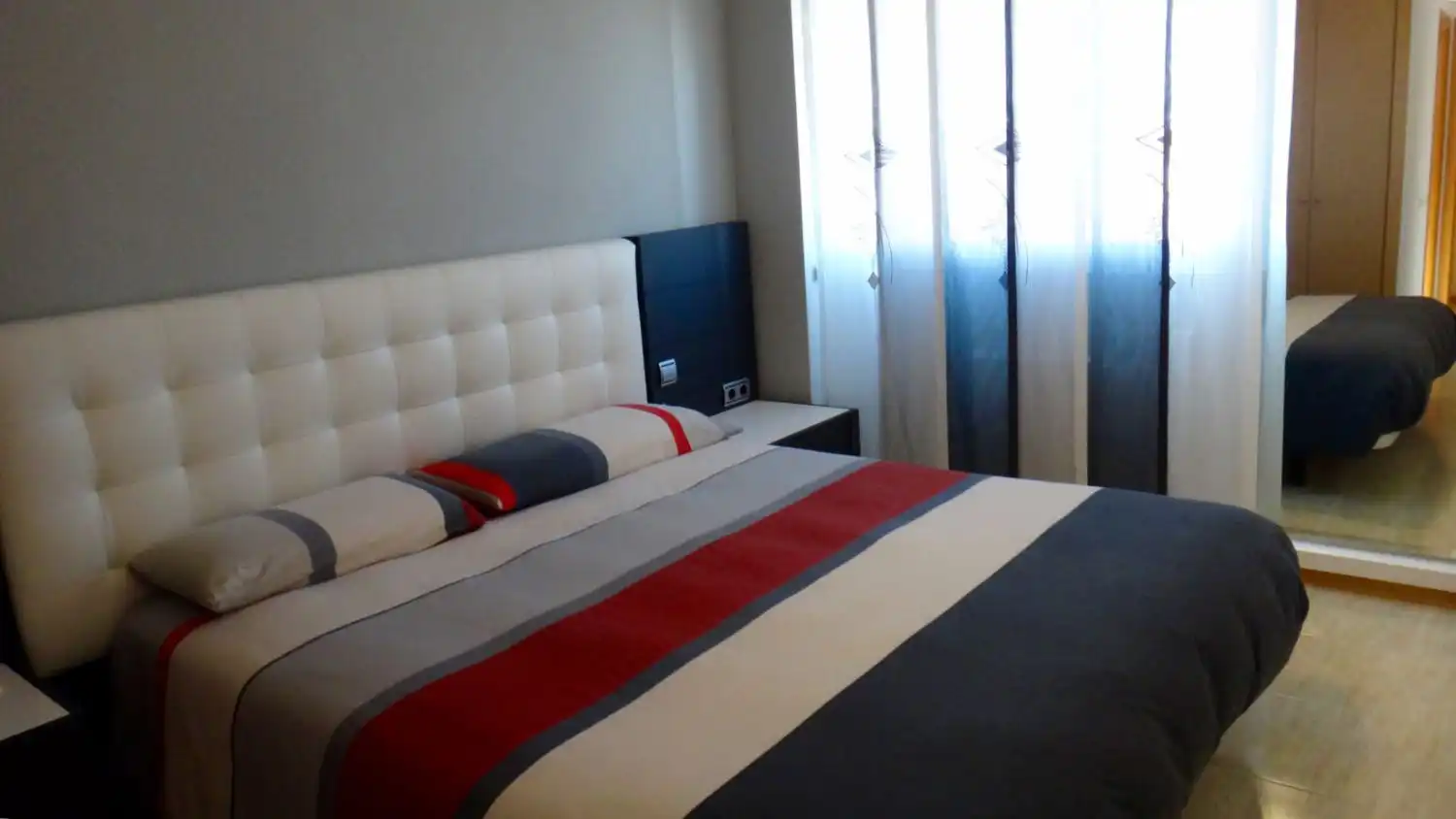 Schlafzimmer von Wohnung zur Miete in Humanes de Madrid mit Klimaanlage und Heizung