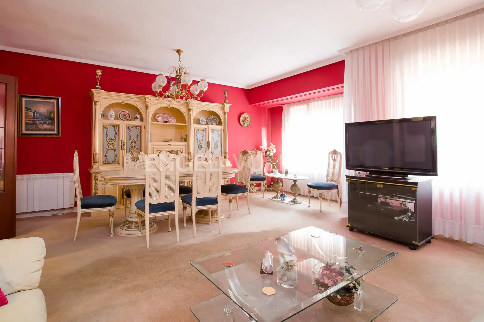 Living room of Flat for sale in Getxo   with Heating and Balcony