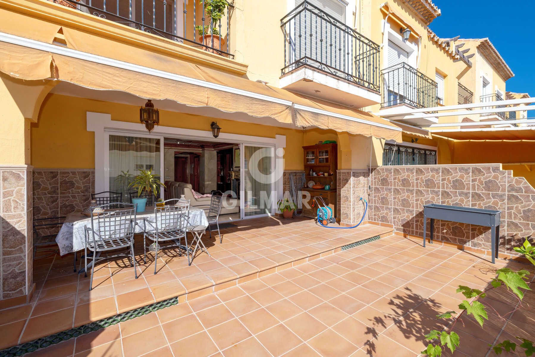Garden of Single-family semi-detached for sale in Estepona  with Heating and Furnished