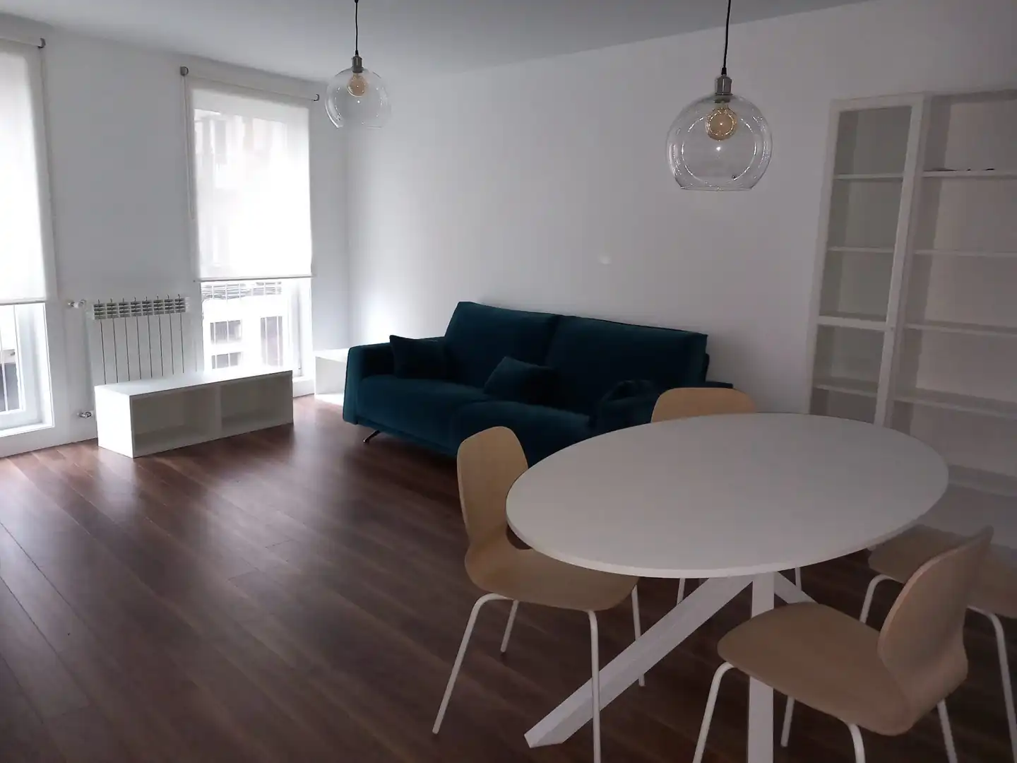 Sala de estar de Piso de alquiler en Lugo Capital con Calefacción, Parquet y Amueblado