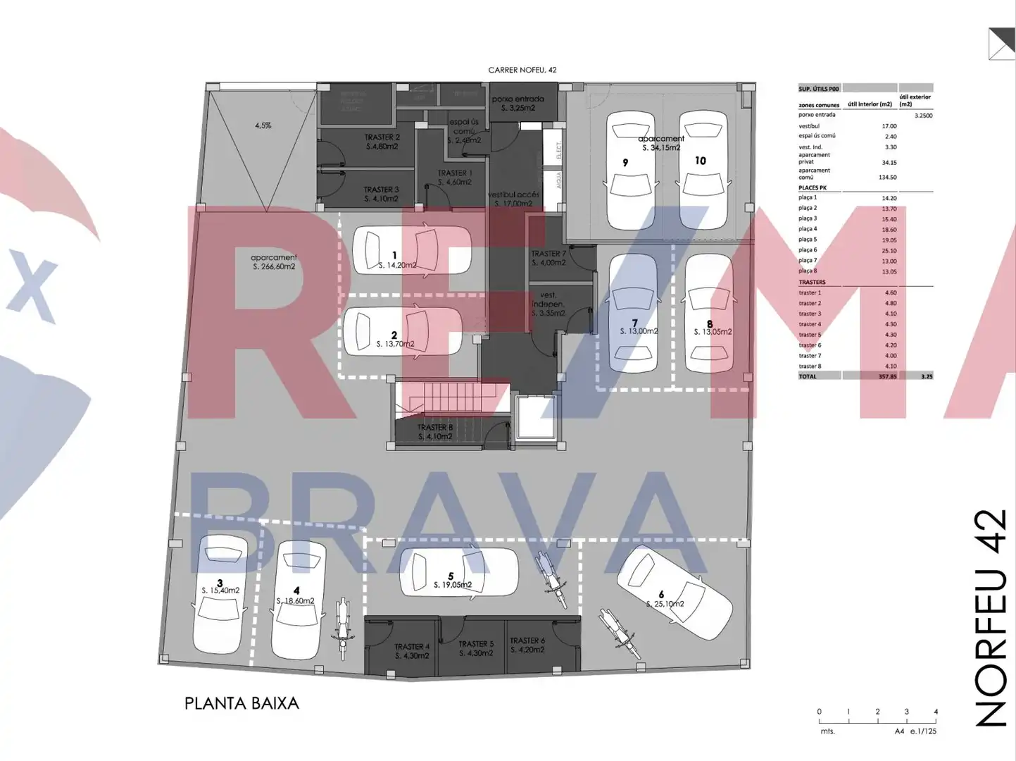 Flat with terrace for sale in Calle CL CAP NORFEU, imagen 46