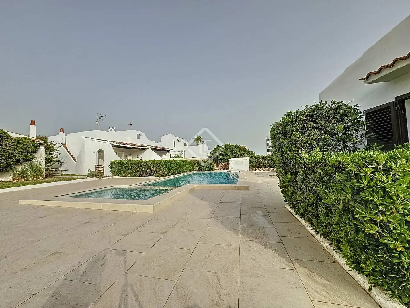 Schwimmbecken von Haus oder Chalet zur Miete in Ciutadella de Menorca mit Klimaanlage, Privatgarten und Terrasse