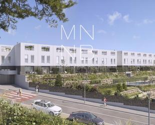 Exterior view of Single-family semi-detached for sale in Sant Andreu de Llavaneres  with Air Conditioner, Storage room and Swimming Pool