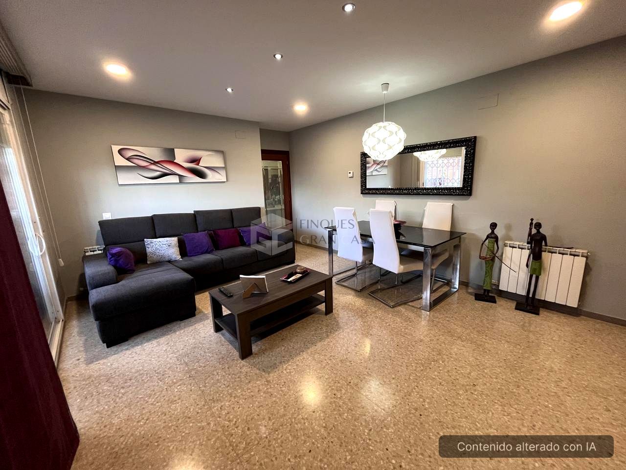 Living room of Planta baja for sale in Canovelles  with Air Conditioner, Heating and Storage room