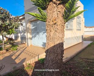 Vista exterior de Casa o xalet en venda en Cartagena amb Aire condicionat, Jardí privat i Terrassa