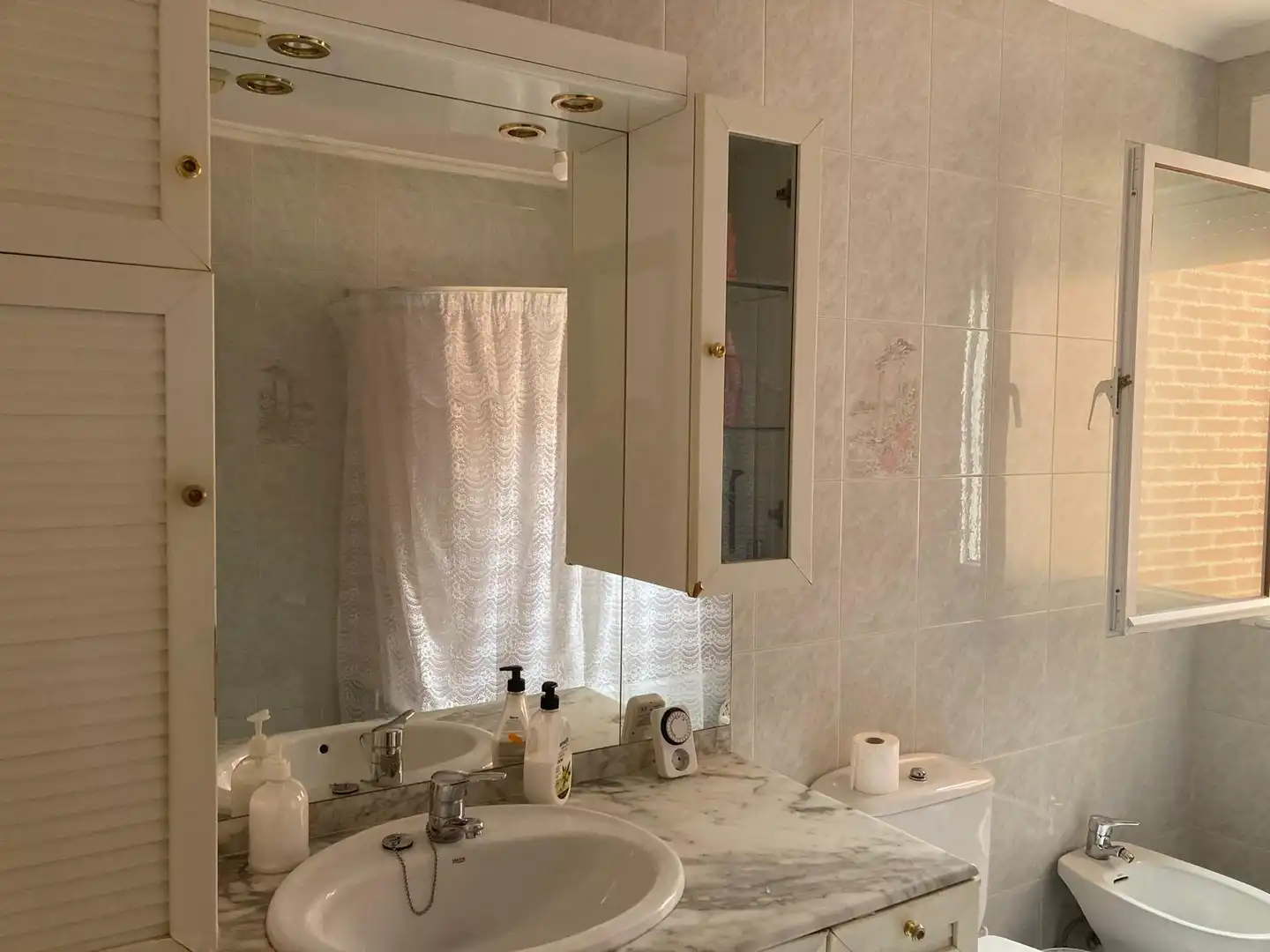 Bathroom of Flat for sale in Matapozuelos  with Heating, Parquet flooring and Terrace