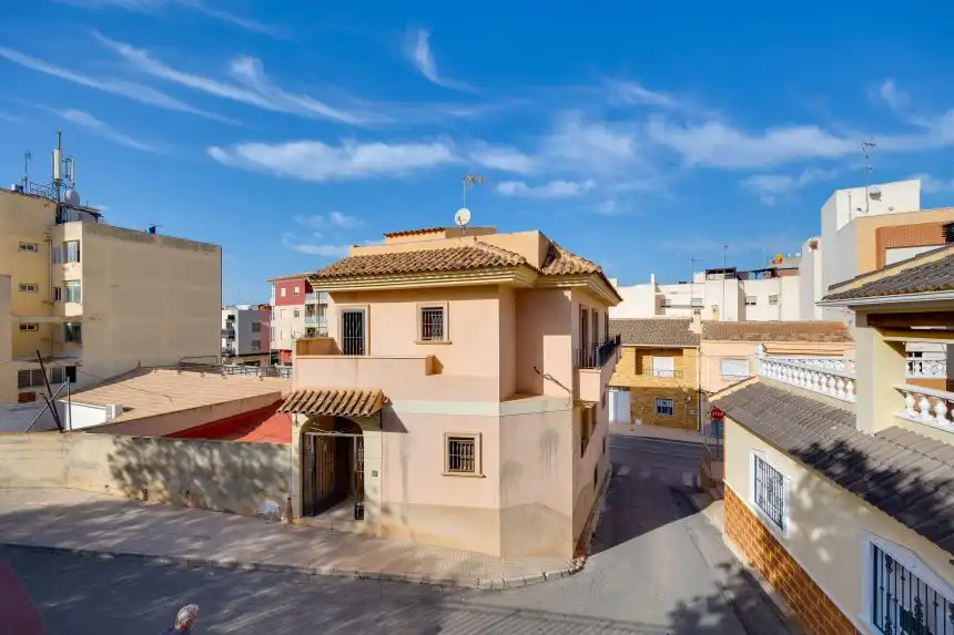 Vista exterior de Casa adosada en venta en Rojales con Aire acondicionado, Terraza y Amueblado