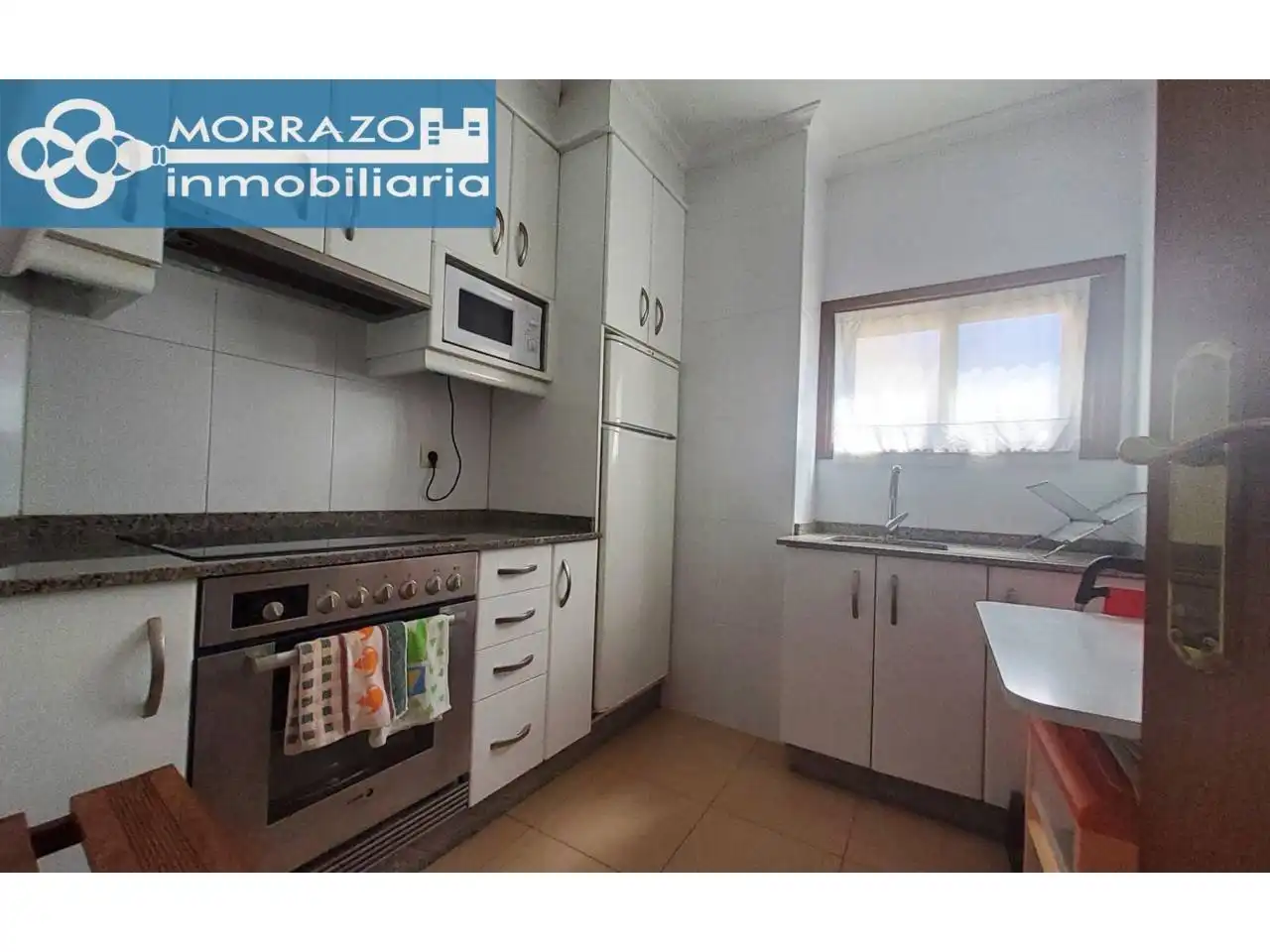 Cocina de Apartamento en venta en Bueu con Terraza y Trastero