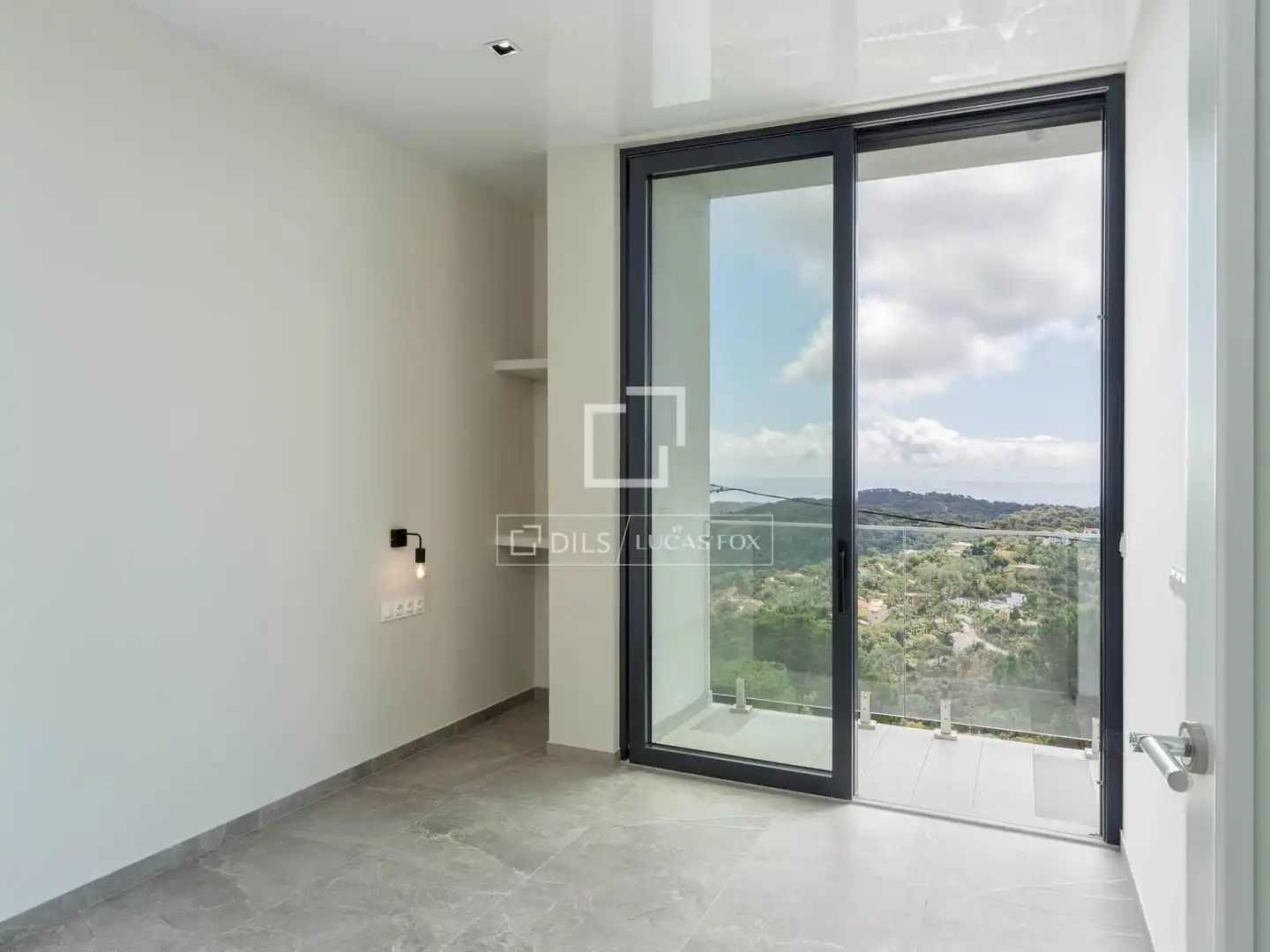 Balcony of Houses for sale in Lloret de Mar  with Air Conditioner, Heating and Private garden