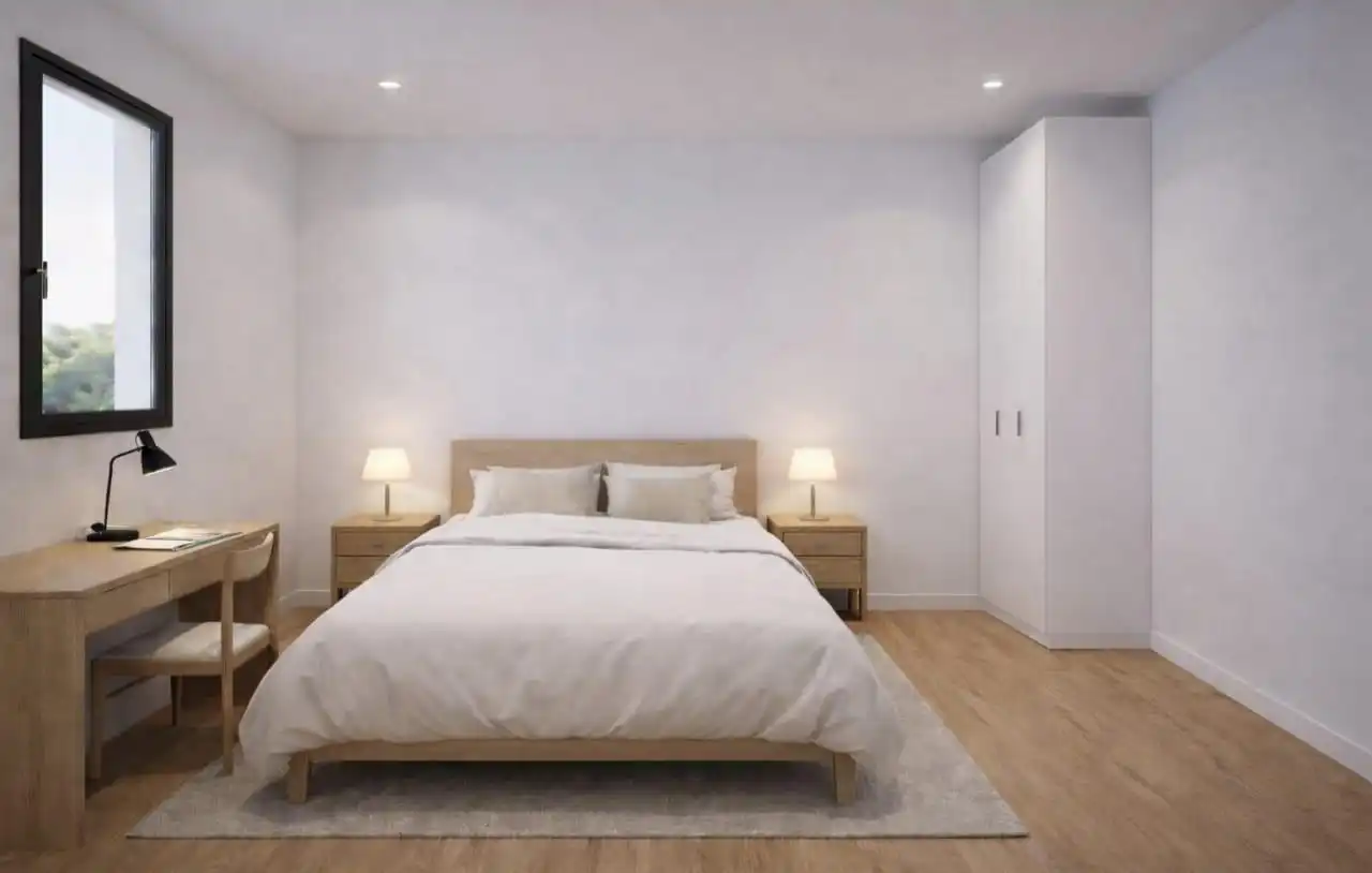 Dormitori de Casa o xalet en venda en Sabadell amb Aire condicionat, Parquet i Terrassa