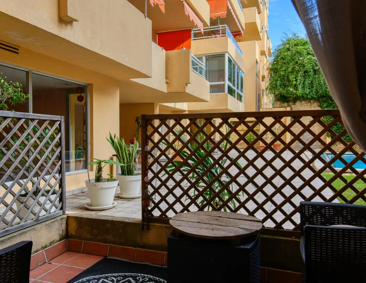 Terraza de Dúplex en venta en  Palma de Mallorca con Aire acondicionado, Calefacción y Jardín privado