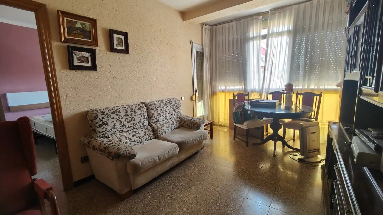 Sala d'estar de Pis en venda en Barcelona amb Moblat, Forn i Microones