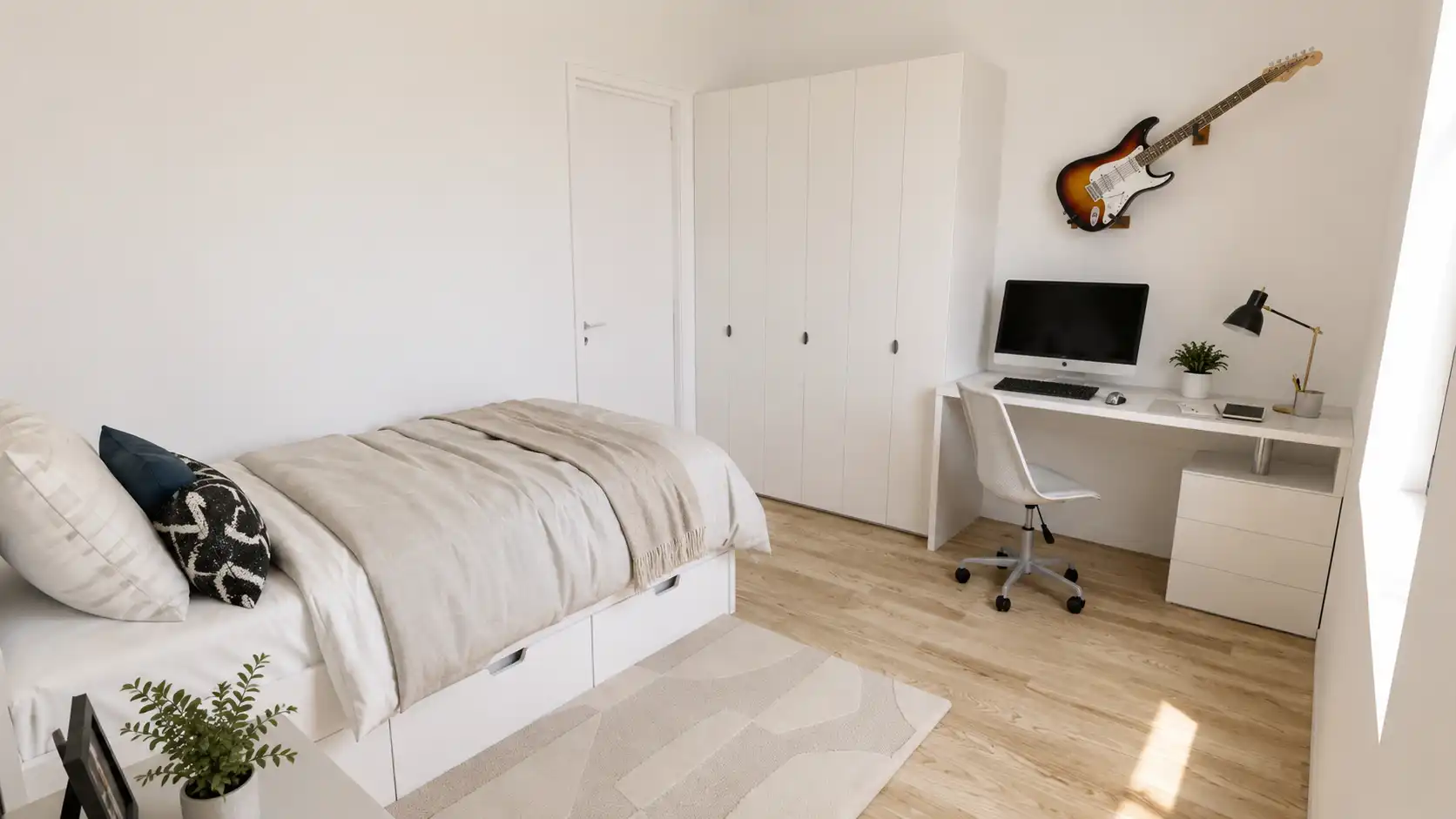 Bedroom of Houses for sale in Figueres  with Air Conditioner, Heating and Private garden