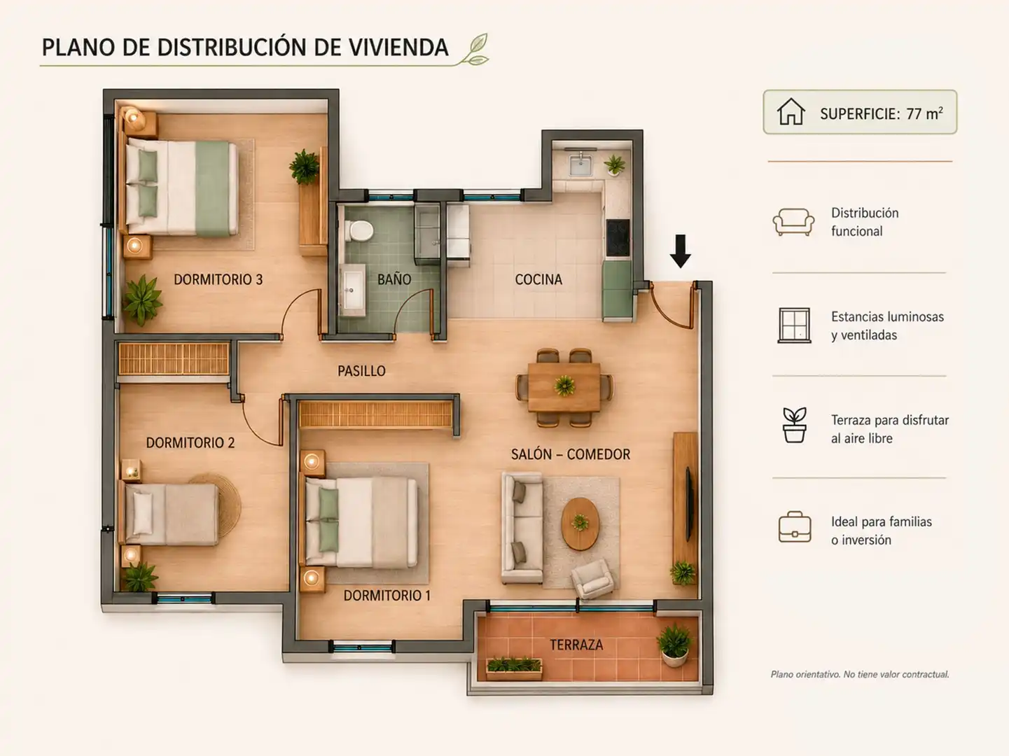 Apartament amb ascensor en venda a Damasco 6, imagen 31