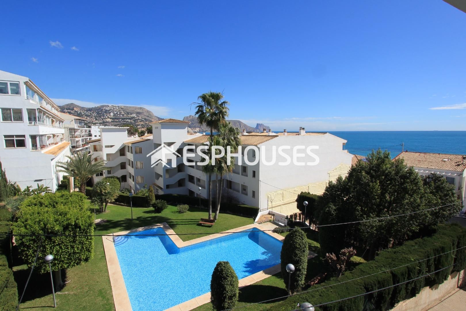 Exterior view of Flat for sale in Altea  with Air Conditioner, Heating and Storage room
