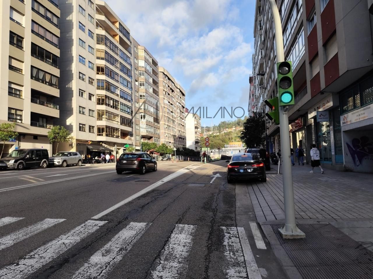 Vista exterior de Oficina de lloguer en Vigo  amb Traster
