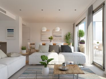 Appartement compact avec balcon à vendre à Casares pueblo