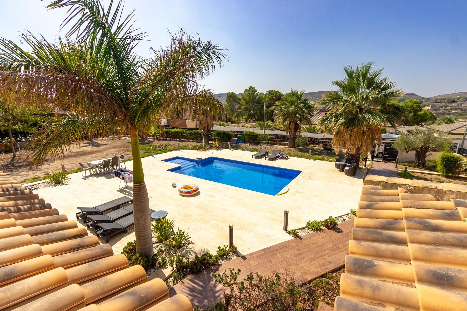 Swimming pool of House or chalet for sale in Alicante / Alacant  with Heating, Private garden and Terrace