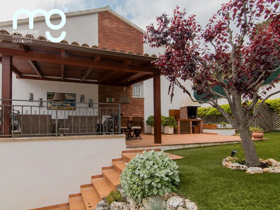 Terrassa de Casa adosada en venda en Premià de Dalt amb Calefacció, Jardí privat i Terrassa
