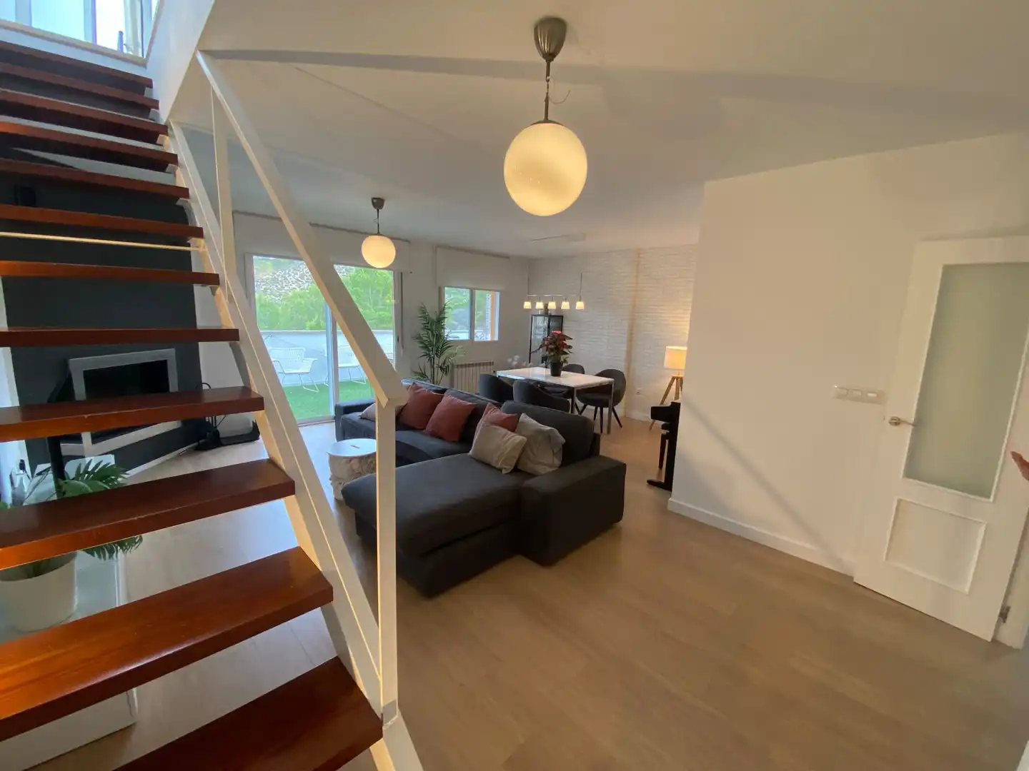 Wohnzimmer von Dachboden zum Verkauf in Molina de Segura mit Klimaanlage, Heizung und Terrasse