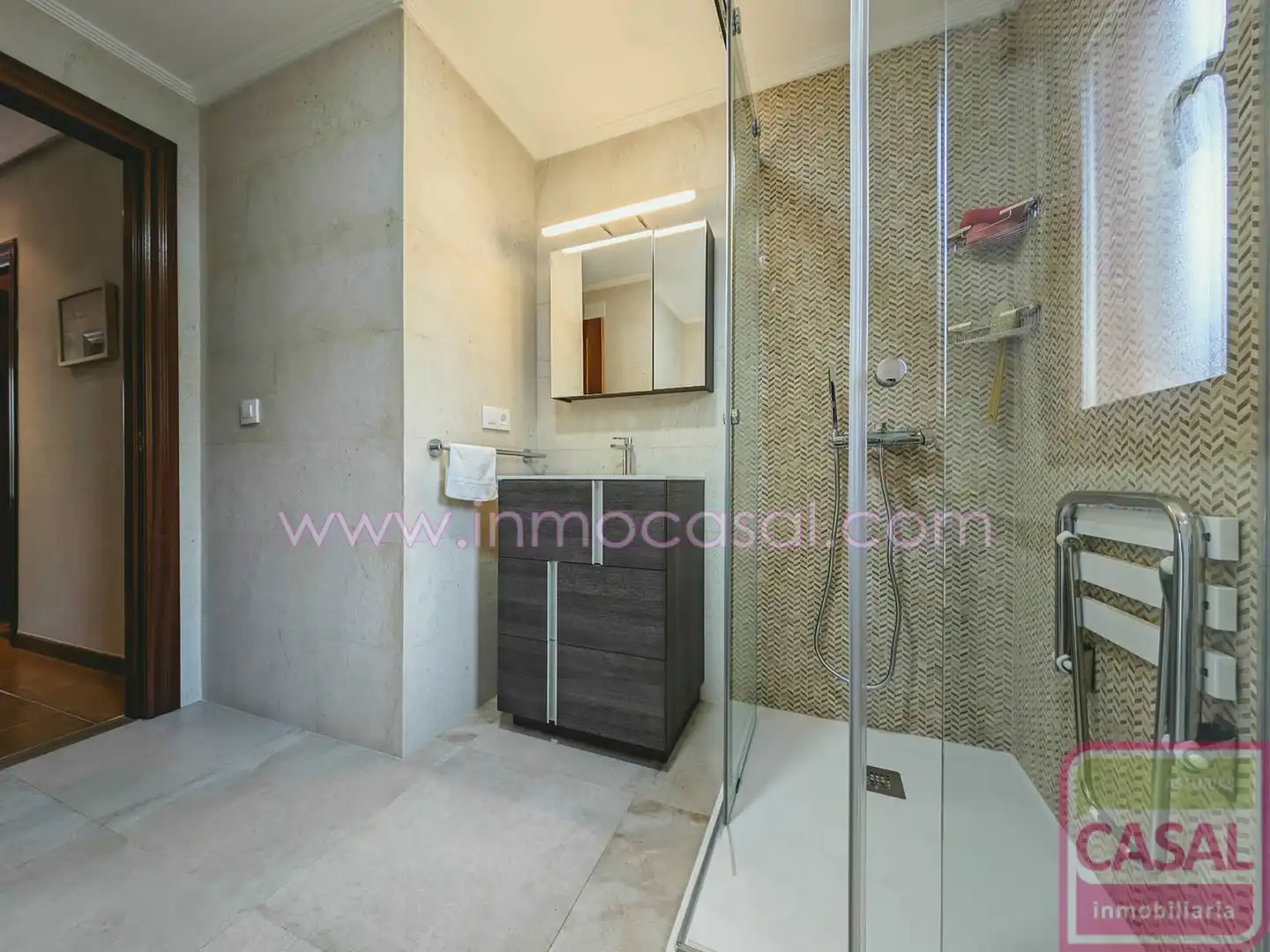 Bathroom of Flat for sale in Mieres (Asturias)  with Heating, Storage room and Furnished
