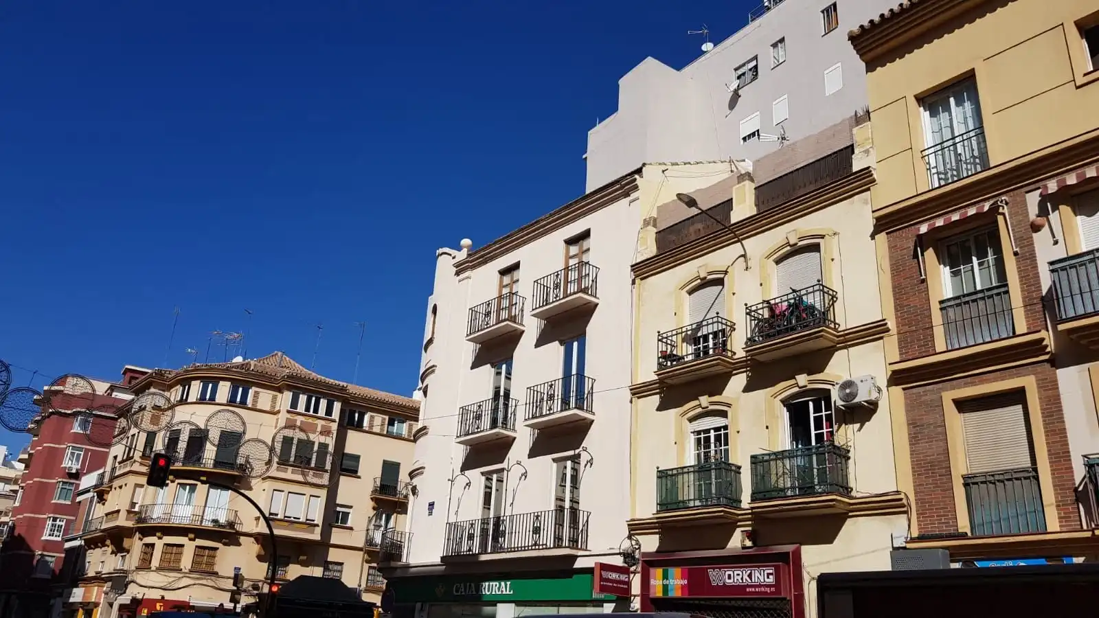 Exterior view of Apartments for rent in Málaga  with Air Conditioner, Furnished and Washing machine