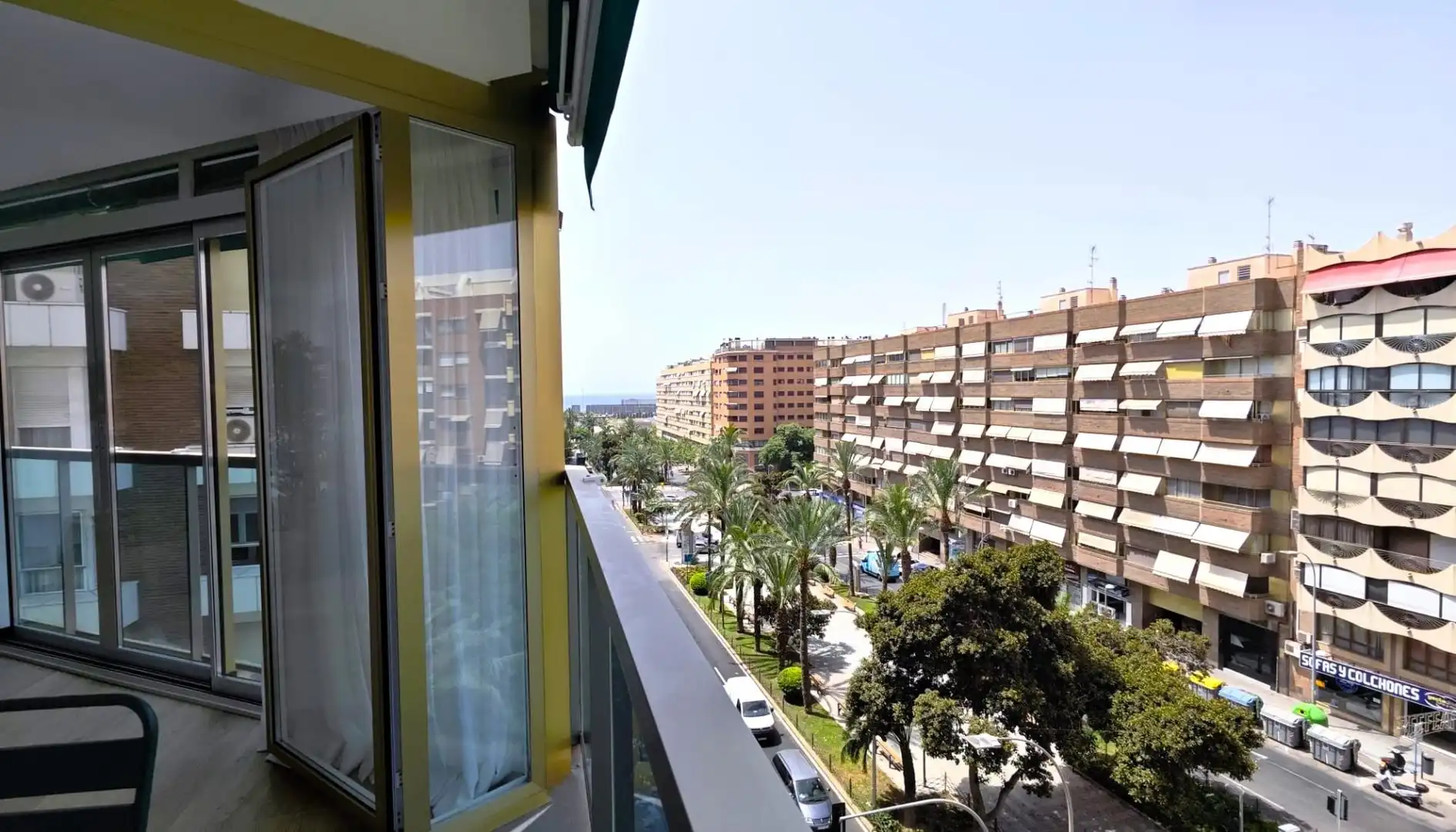 Bedroom of Flat for rent in Alicante / Alacant  with Air Conditioner, Heating and Parquet flooring