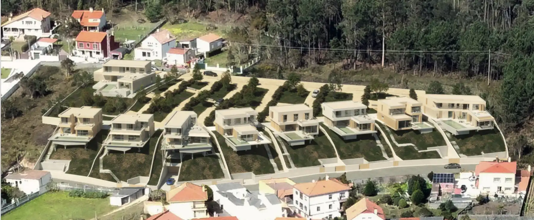 Vista exterior de Casa o xalet en venda en Ribeira amb Aire condicionat, Calefacció i Jardí privat