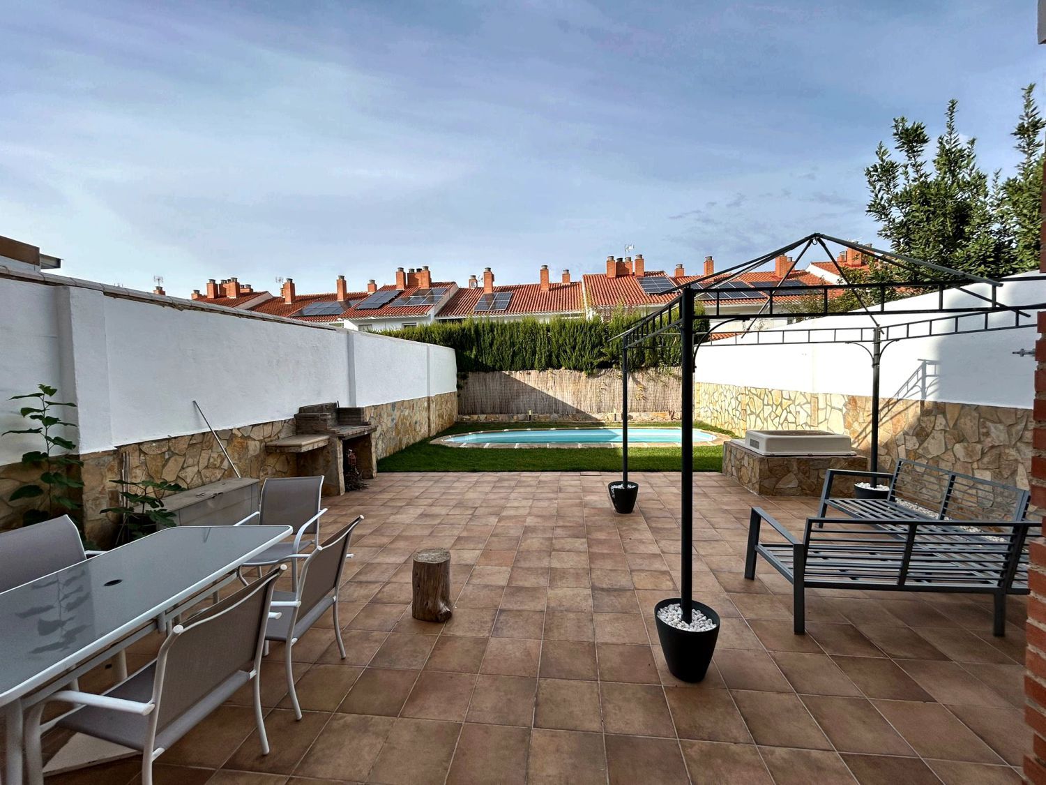 Terrassa de Casa adosada en venda en  Albacete Capital amb Aire condicionat, Calefacció i Parquet