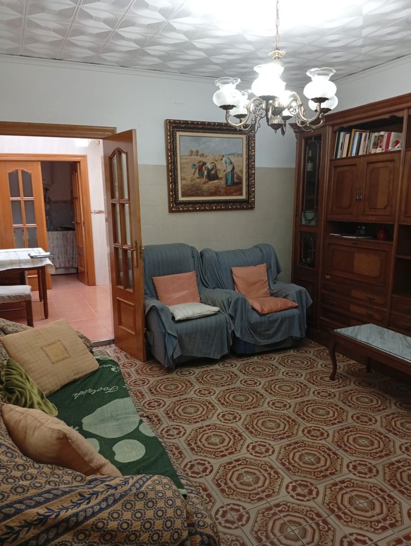 Sala d'estar de Casa o xalet en venda en Castellón de la Plana / Castelló de la Plana amb Aire condicionat, Terrassa i Moblat