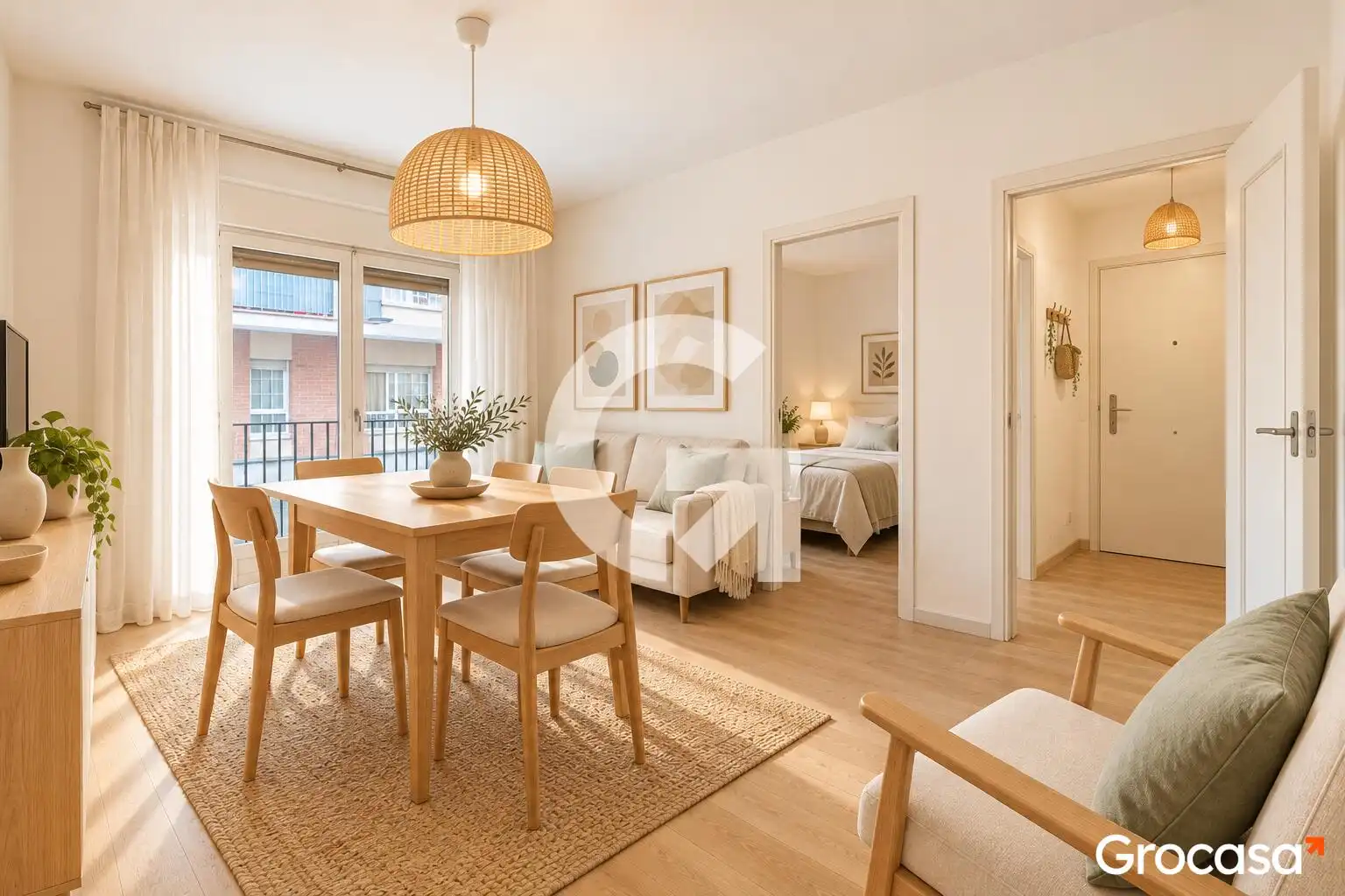 Sala de estar de Piso en venta en Centre  