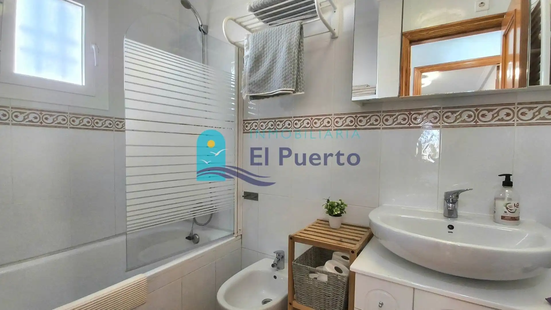 Baño de Casa o chalet en venta en Mazarrón con Aire acondicionado, Calefacción y Jardín privado