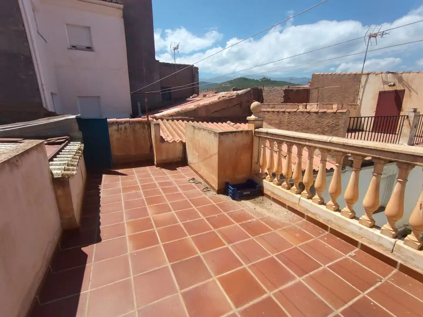 Terrassa de Casa adosada en venda en Lanteira amb Terrassa, Moblat i Balcó