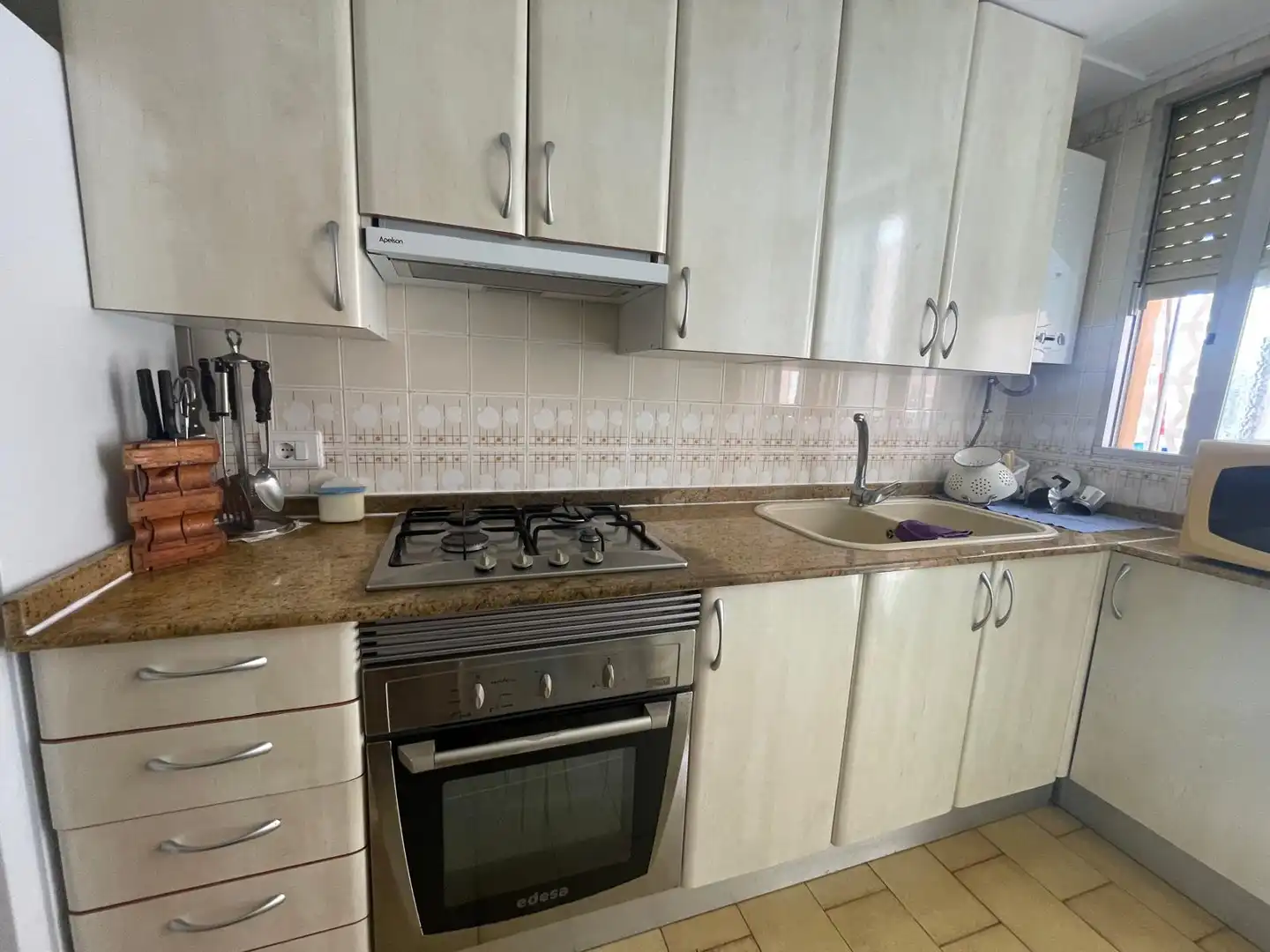 Kitchen of Apartments for sale in Nules  with Terrace, Storage room and Furnished