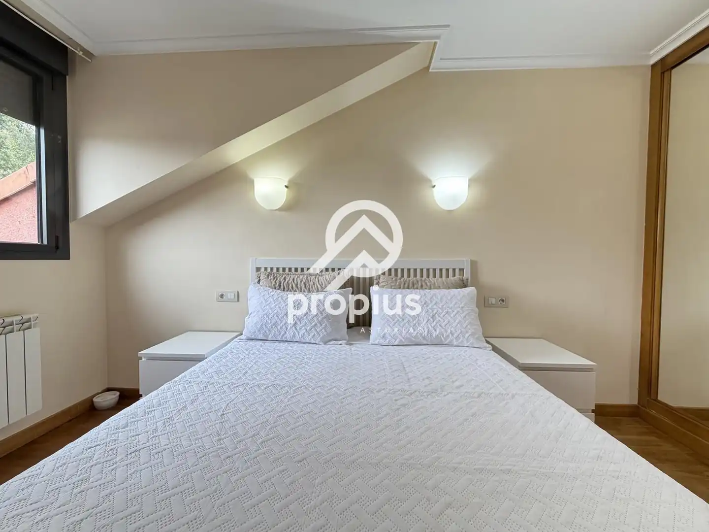 Bedroom of Flat for sale in Llanes  with Heating and Furnished