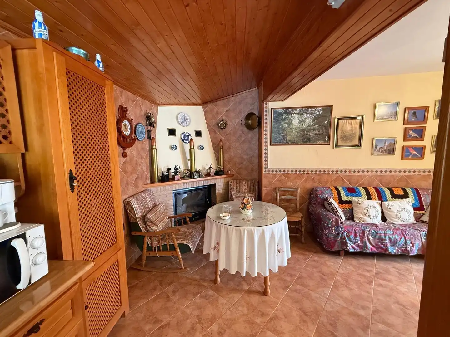 Sala de estar de Casa o chalet en venta en Villanueva de Algaidas con Aire acondicionado, Calefacción y Jardín privado