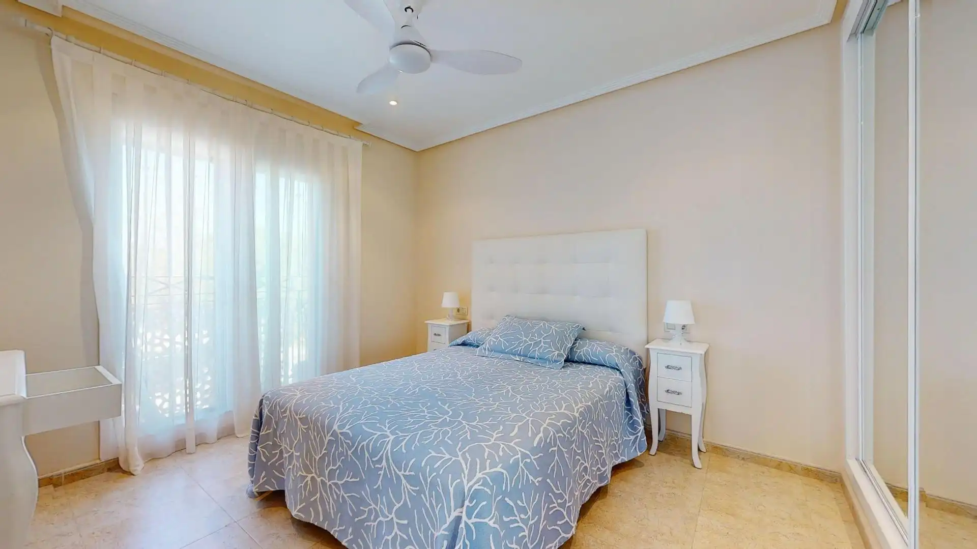 Bedroom of Detached homes for sale in Pilar de la Horadada  with Air Conditioner, Terrace and Community pool