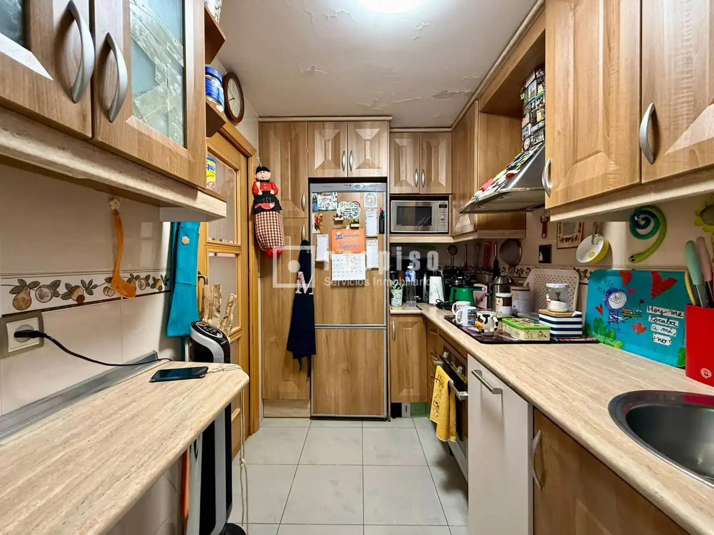 Cocina de Piso en venta en Madrid con Terraza