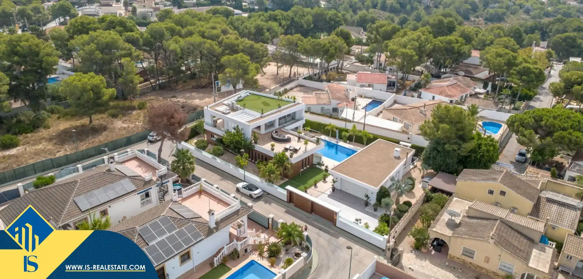 Vista exterior de Casa o xalet en venda en Pilar de la Horadada amb Terrassa, Piscina i Moblat