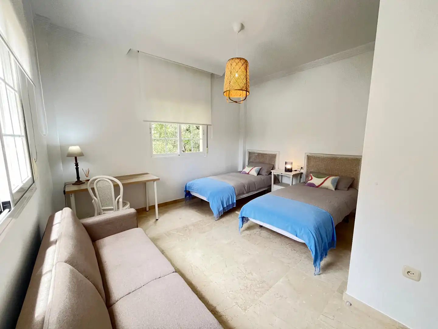 Bedroom of Flat for sale in Marbella  with Air Conditioner, Terrace and Storage room