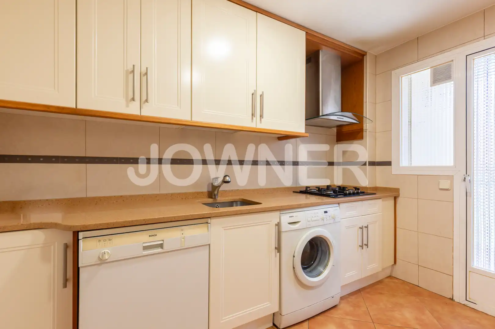 Cocina de Piso de alquiler en Madrid con Aire acondicionado, Calefacción y Terraza