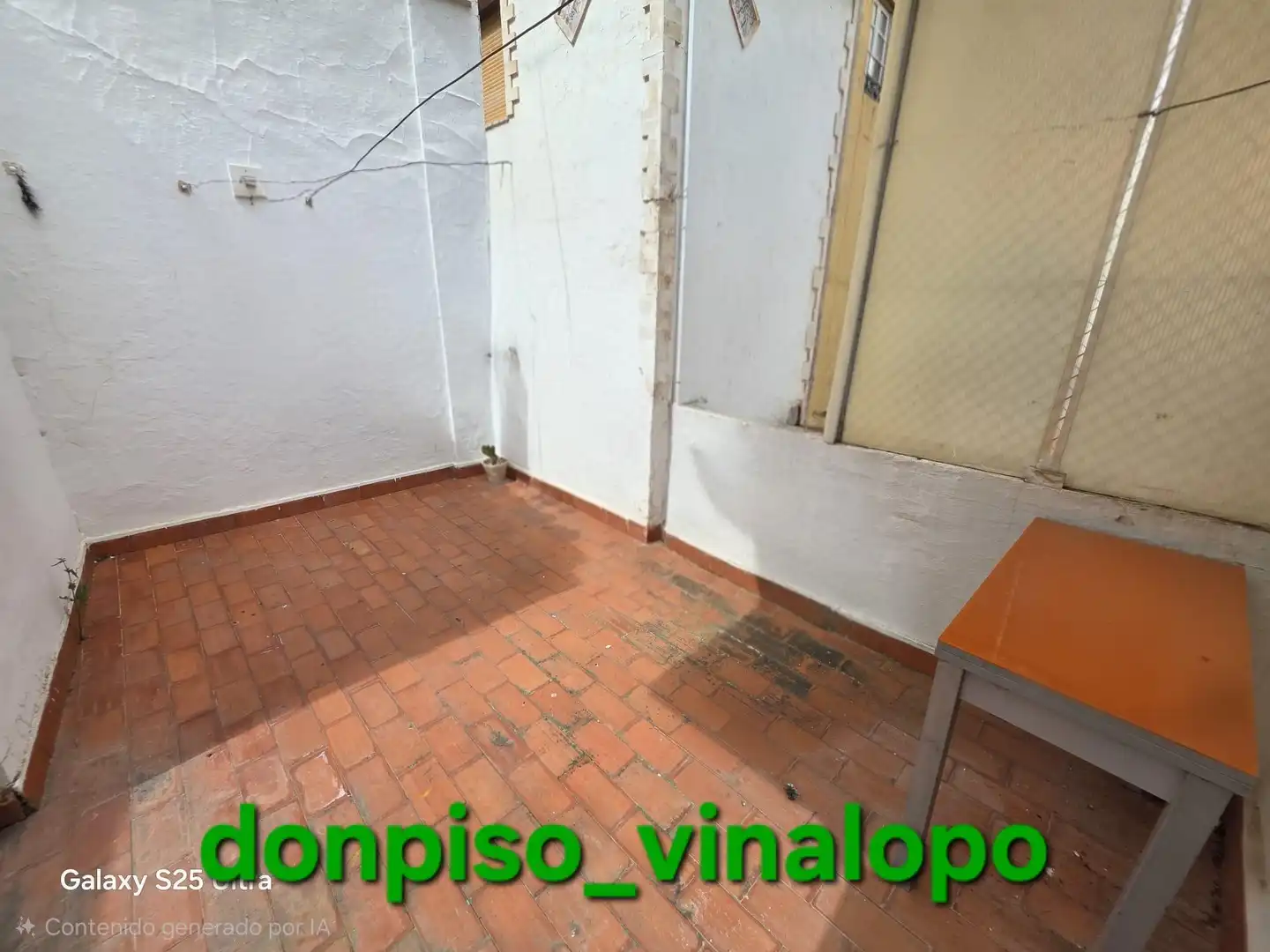 Terrasse von Maisonette zum Verkauf in Villena mit Klimaanlage, Heizung und Balkon