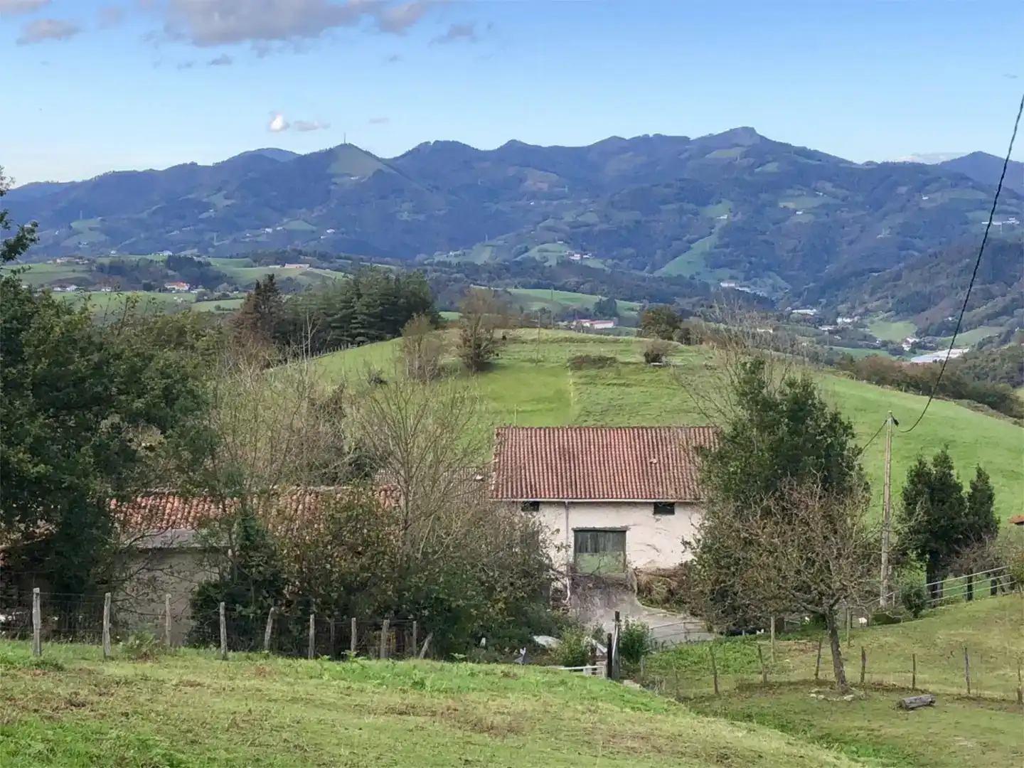 Vista exterior de Finca rústica en venta en Zaldibia