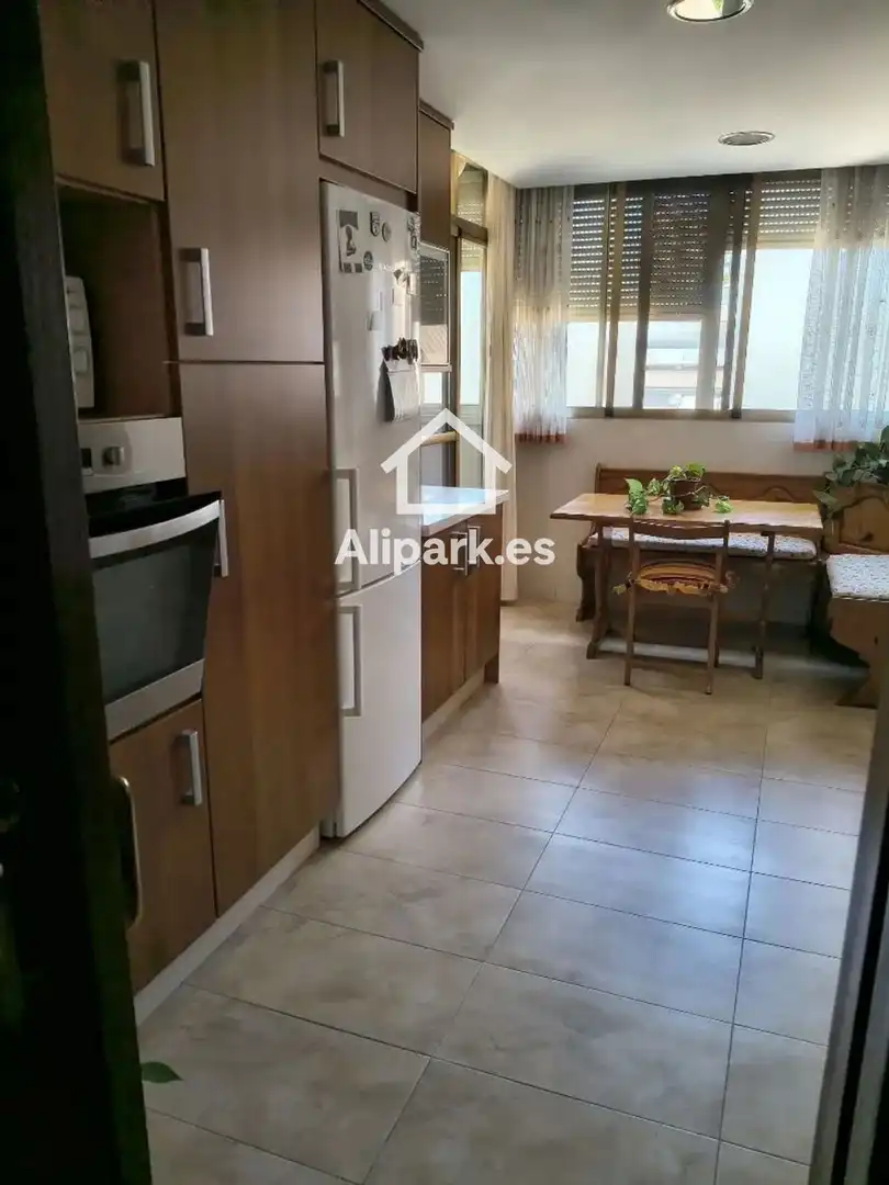 Kitchen of Flat for rent in Alicante / Alacant  with Heating, Terrace and Swimming Pool