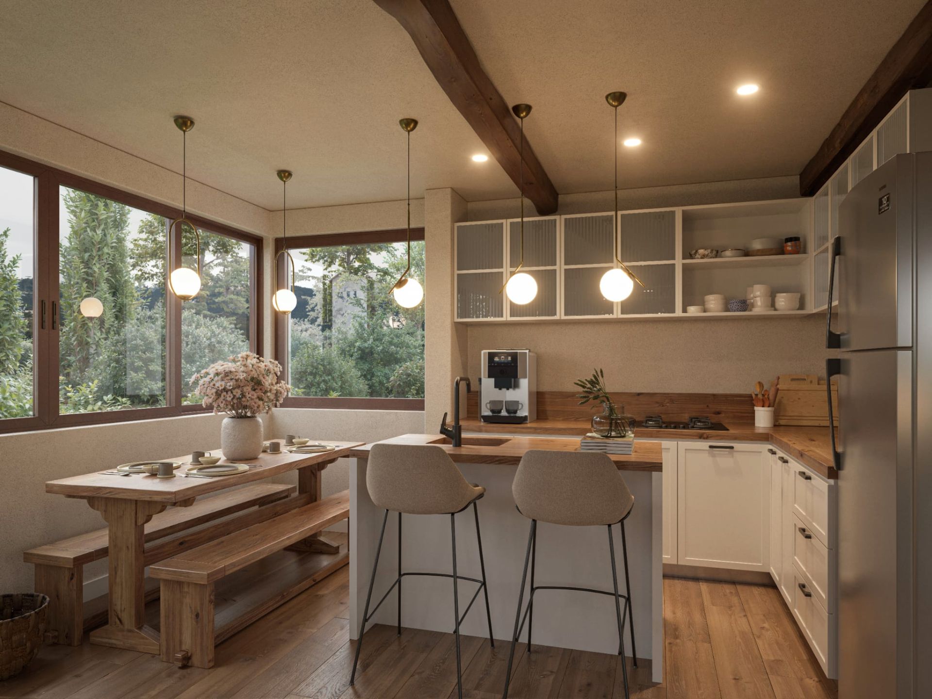 Kitchen of House or chalet for sale in Piera  with Heating, Private garden and Terrace