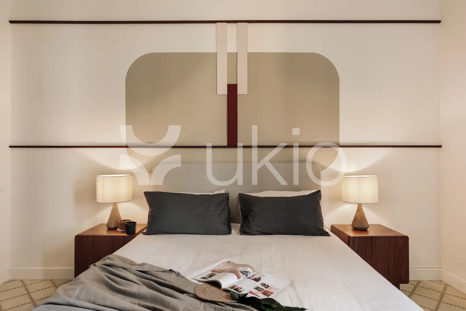 Habitación de Apartamento de alquiler en Barcelona con Aire acondicionado, Calefacción y Amueblado