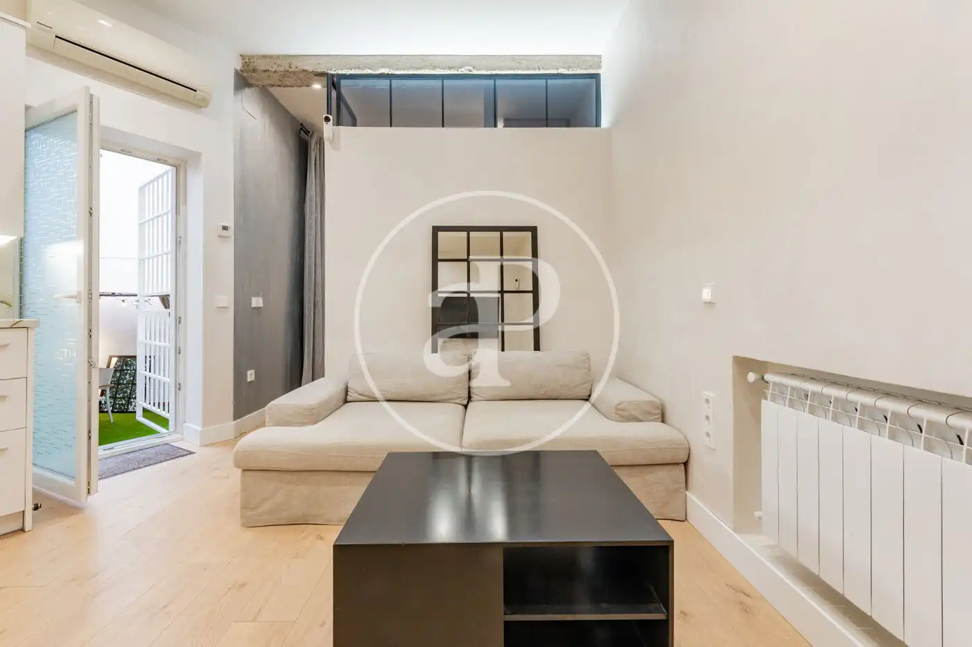 Sala de estar de Piso en venta en Madrid con Aire acondicionado, Calefacción y Jardín privado